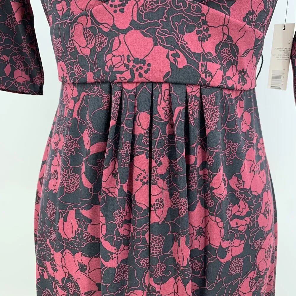 T‎ Tahari Dress Womens Dress S Floral Romantic Feminine Date Night Wedding Guest